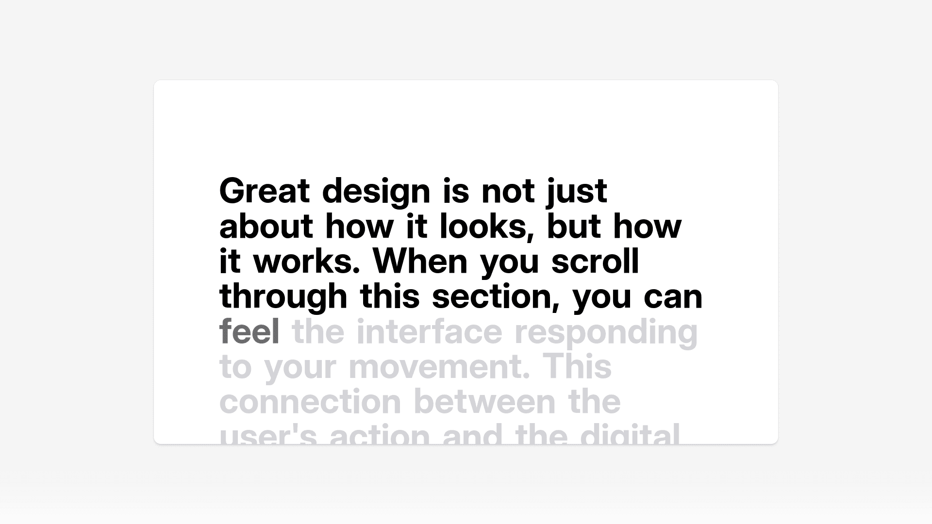 Scroll Highlight Text preview